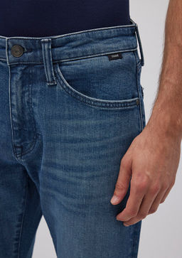 Marcus Mavi Black Golgeli Indigo Mavisi Jean Pantolon  фото 5