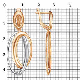 СЕРЬГИ 33013667Д - Красная пресня фото 2