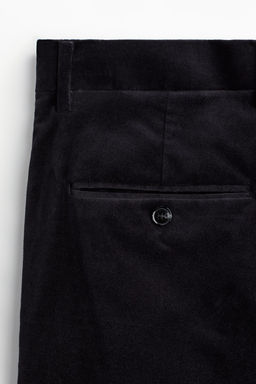 Pantalon de terciopelo cropped Slim Fit - H&m фото 8