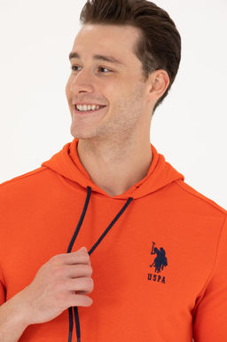 Мужской оранжевый базовый свитшот Неожиданная скидка в корзине - U.s. polo assn фото 8