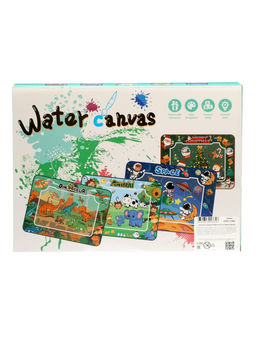 Коврик для рисования водой "Зверята" 2 маркера