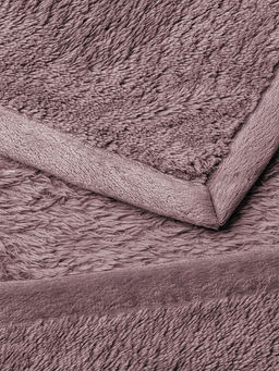 Плед плюшевый 150x200 лавандовый