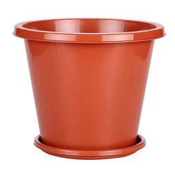 Горшок для цветов пластмассовый Эконом 2л, д17см, h16см (Россия)