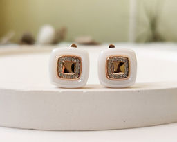 Серьги с керамикой