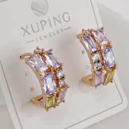 XUPING Серьги с замком кольцо арт. 18 1586 (id 281950)