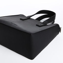 Сумка женская TEXTURA, тоут, средний размер, цвет чёрный  фото 4