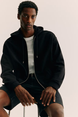 Chaqueta sudadera con cremallera Loose Fit