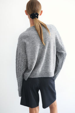 Jersey en punto trenzado - H&m фото 4