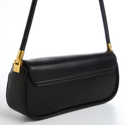 Сумка женская, багет, на магните, цвет чёрный - Simaland фото 2