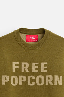 TEXT SWEATER X HARRY LAMBERT - Zara фото 9