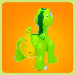 Робот динозавр Умный питомец ZHORYA, программируемый, на пульте управления, интерактивный: звук, свет, на батарейках, на русском языке - Simaland фото 7