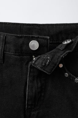 STUDDED DENIM BERMUDA SKIRT - Zara фото 3