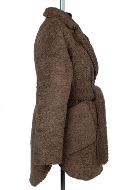 02-3195 Пальто женское утепленное (пояс) - El podio фото 10