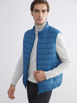 Standart Kal?p Dik Yaka Erkek ?i?me Yelek