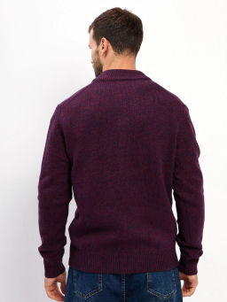 Кардиган мужской GREG G139-RC02 (бордо-синий)  фото 16