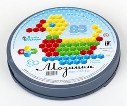 Мозаика шестигранная 85 деталей (02073) "Десятое королевство"