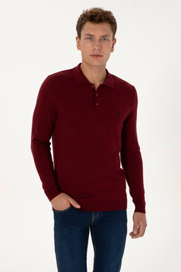 Erkek Bordo Basic Kazak - U.s. polo assn фото 8