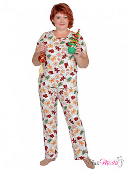 Футболка Модель №1299 размеры 44-84 - Plusmoda фото 16