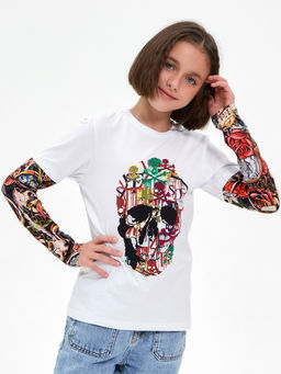 Футболка с длинным рукавом Тату - Стиляж фото 11