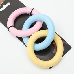 Игрушка плавающая для собак Кольца Пижон Premium, вспененный TPR, 16 см  фото 3