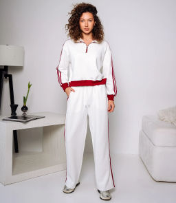 Спортивный костюм #КТ8008 (4), белый