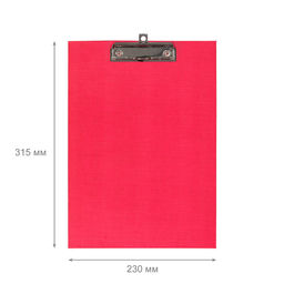 Expert Complete Classic Планшет PVC мет. прижим A4 50 шт. красный EC18724