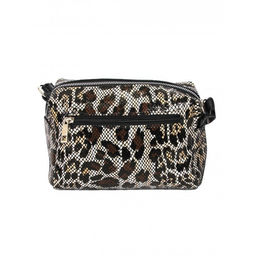 Сумка женская натуральная кожа ADEL-114 (отделка ИСК/КОЖА), 1отд, плечевой ремень, леопард 261976 - Adelia фото 2