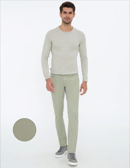 Su Ye_ili Slim Fit Kanvas Pantolon