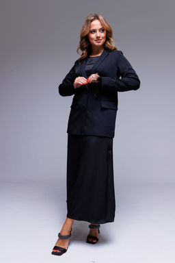 Жакет AURA 1084-176 черный  фото 6