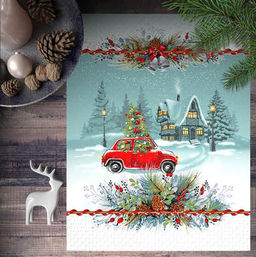 Комплект полотенец 48*60 см, 3 шт., рогожка (Огонёк) - Ивановотекстиль фото 5