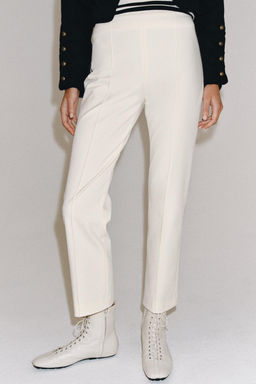 PANTAL?N CROPPED ZW COLLECTION / Crudo