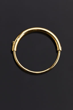 Pulsera rigida chapada en oro