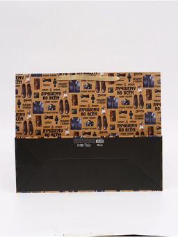 Пакет ламинированный Мужской паттерн, XL 49 ? 40 ? 19 см