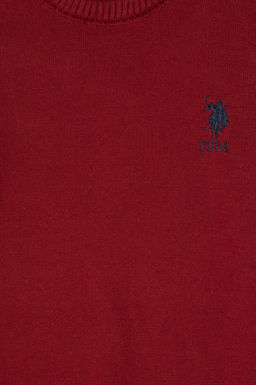 Erkek _ocuk Bordo Basic Kazak Sepette S_rpriz _ndirim - U.s. polo assn фото 3