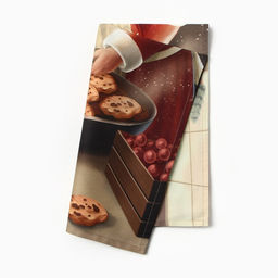Полотенце Этель Сookies, 4073 см, 100% хлопок, саржа 190 г/м  фото 6