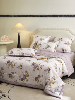 Одеяло MENCY Двухстороннее с простыней на резинке и наволочками ODMENDR007  фото 9