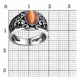 КОЛЬЦО 24314818Ю - Красная пресня фото 2