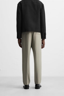 COMFORT FIT JOGGER WAIST TROUSERS - Zara фото 13