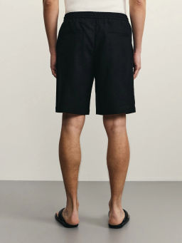 Шорты relax fit со льном / Zarina фото 5