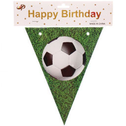 Растяжка "Футбол" 20 x16.5 см, 8 флажков