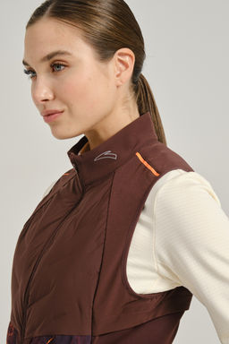 Жилет пуховый Коричневый