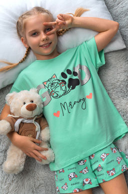 Пижама для девочки с шортами Bonito  фото 10