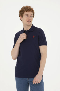 Мужская темно-синяя футболка - U.s. polo assn фото 3