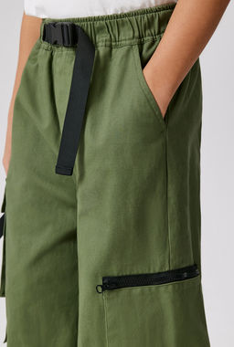 ACOOLA / Брюки (утепленные) детские для мальчиков Crack хаки  фото 6