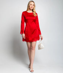 Платье #КТ982 (1), красный