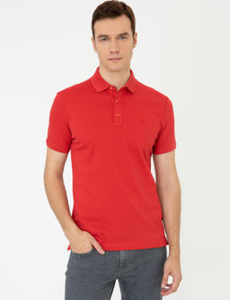 Nar _i_e_i Polo Yaka Slim Fit Basic Merserize T-shirt