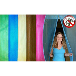 Сетка от комаров на магнитах 120х210см (в сборе)