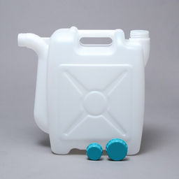 Канистра пищевая, 15 л, пластиковая, со сливом, белая