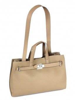 Сумка женская натуральная кожа GU 2066-77708, 1отд, бежевый SALE 265037