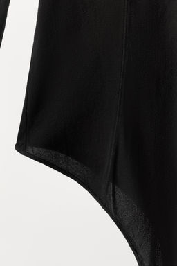 SHEER BODYSUIT WITH POLYAMIDE - Zara фото 10